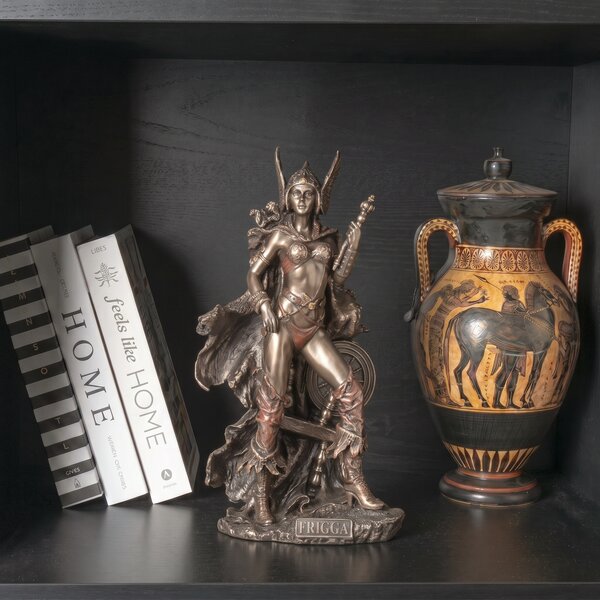 Frigg szobor – A házasság északi istennője bronz szobor