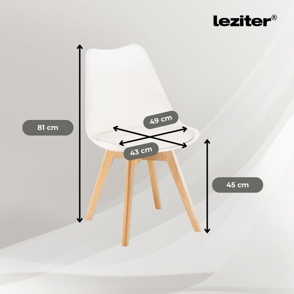 Velon 4+1 étkező garnitúra fehér-fehér