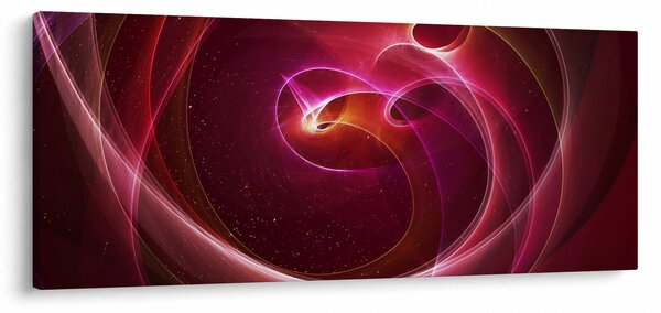 Kép - Világos vonalak (120x50 cm)
