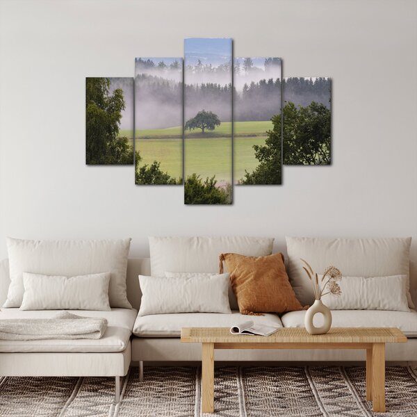 Egy kép a rétről egy fával (150x105 cm)