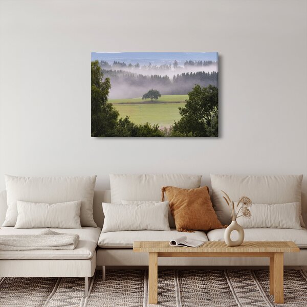 Egy kép a rétről egy fával (90x60 cm)