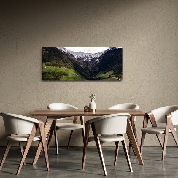 Kép - Völgy a hegyek alatt (120x50 cm)