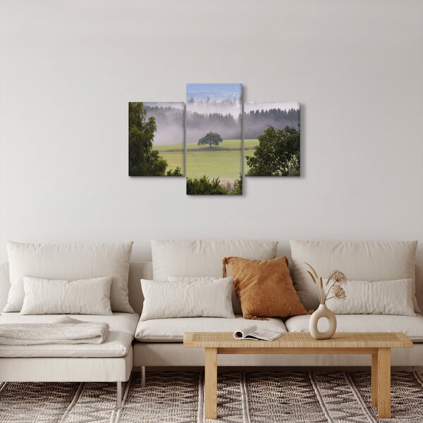 Egy kép a rétről egy fával (90x60 cm)