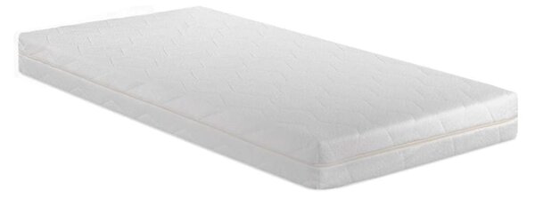 Babify Gyermek matrac, viszkoelasztikus, huzattal, 120 x 60 cm, fehér