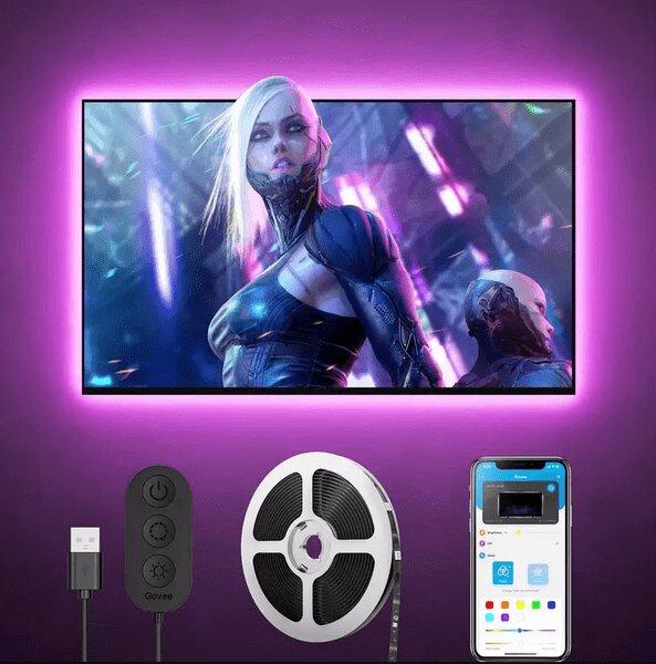 Govee H61780A1 LED háttérvilágítás 46-60 TV-khez