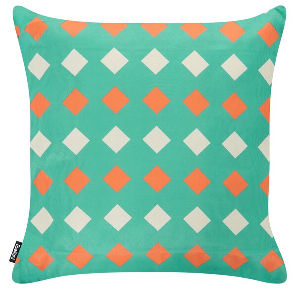 3 kültéri párna készlet CANNA Geometrikus mintás 30 x 50 cm 45 x 45 cm Színes