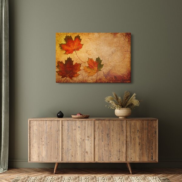 Őszi motívumú kép (90x60 cm)