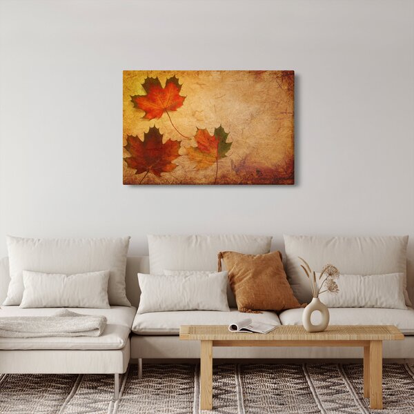 Őszi motívumú kép (90x60 cm)