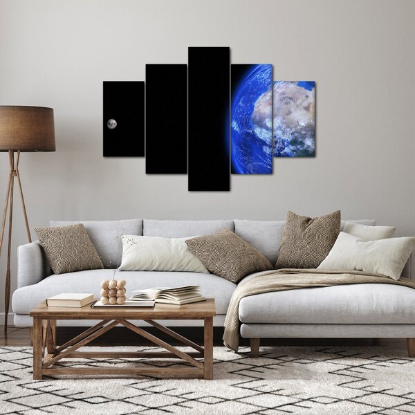 A Hold és a Föld képe (150x105 cm)
