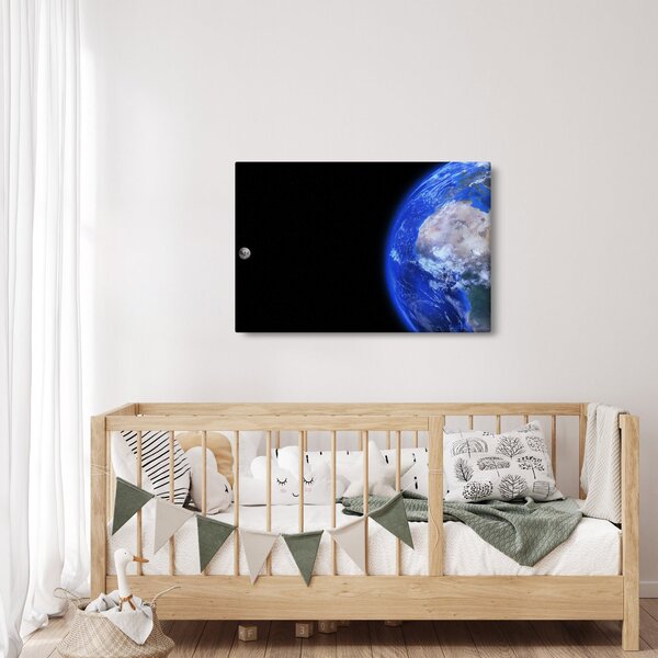 A Hold és a Föld képe (90x60 cm)