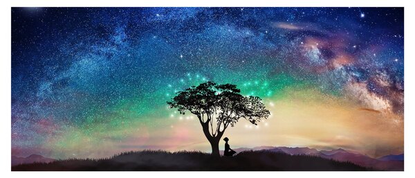 Kép - Pihenés a csillagok alatt (120x50 cm)