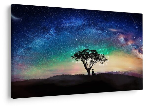Kép - Pihenés a csillagok alatt (90x60 cm)