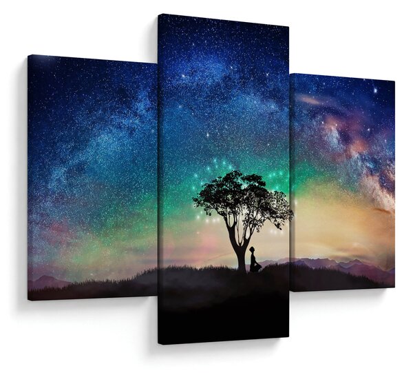 Kép - Pihenés a csillagok alatt (90x60 cm)