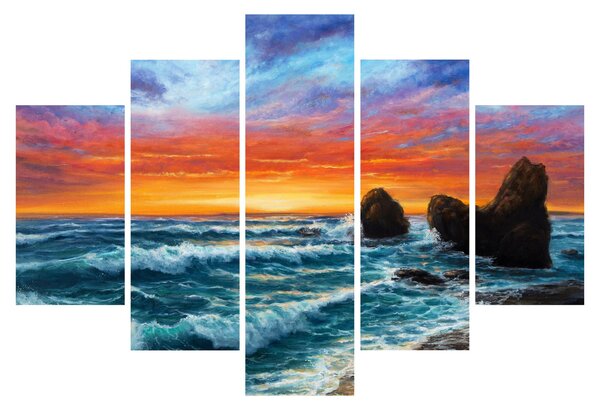 Kép - naplemente (150x105 cm)