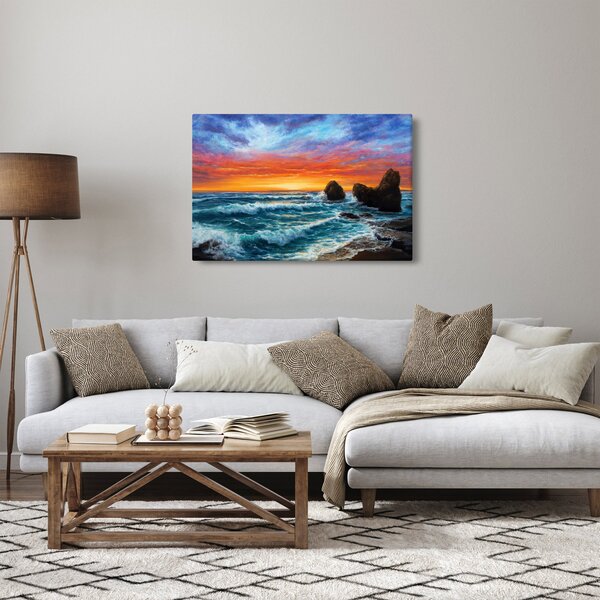 Kép - naplemente (90x60 cm)