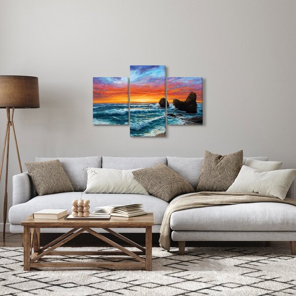 Kép - naplemente (90x60 cm)
