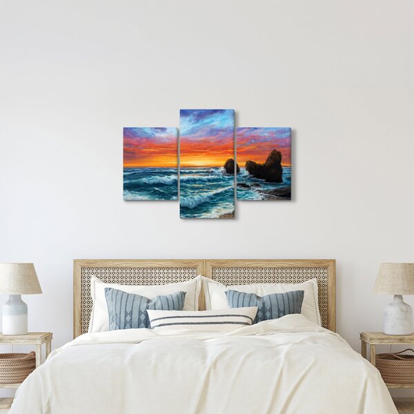 Kép - naplemente (90x60 cm)