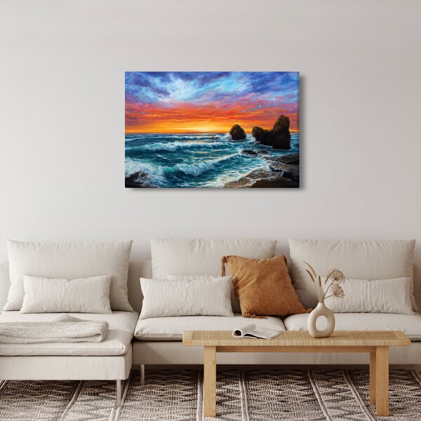 Kép - naplemente (90x60 cm)