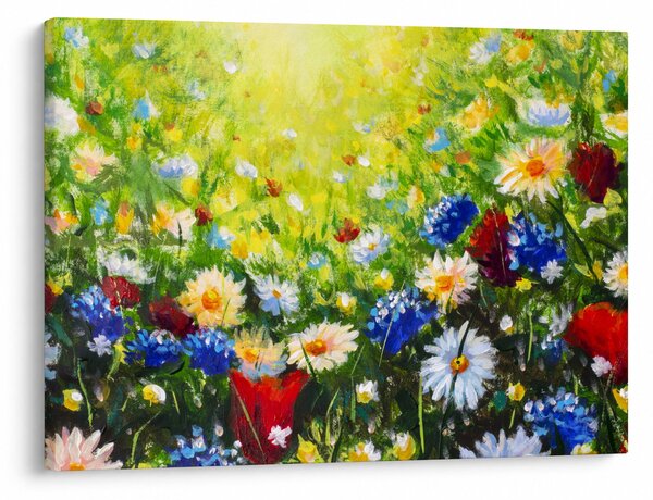 Vadvirágok képe (70x50 cm)
