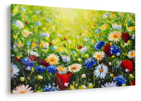 Vadvirágok képe (90x60 cm)