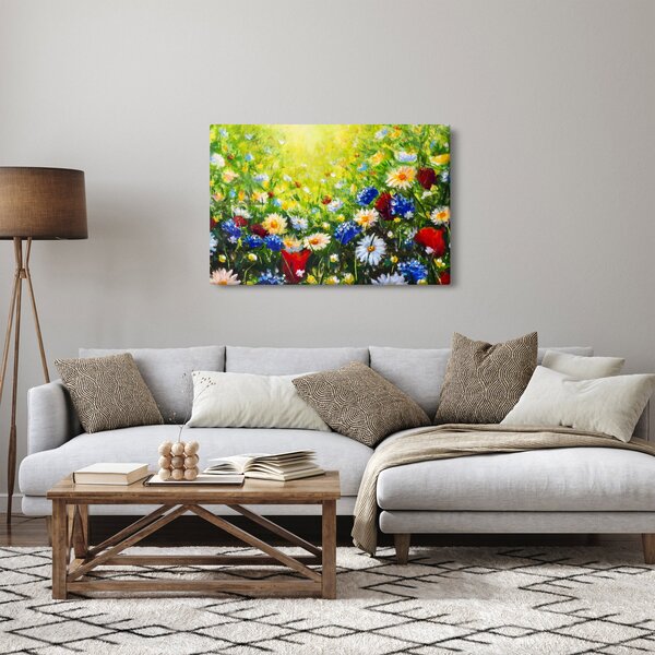Vadvirágok képe (90x60 cm)