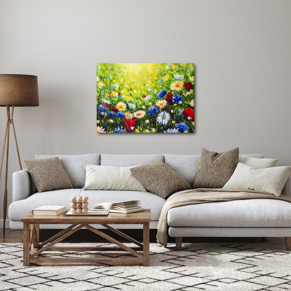Vadvirágok képe (70x50 cm)
