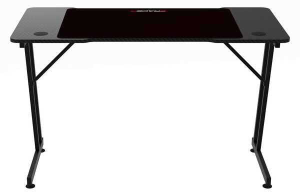 Herní stůl 120x60cm, melamin, carbon, LT-H1102 BK