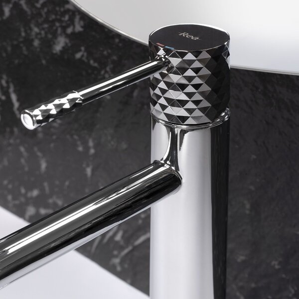 Rea Lungo Diamond, magas mosdócsaptelep h-300, króm, REA-B4636