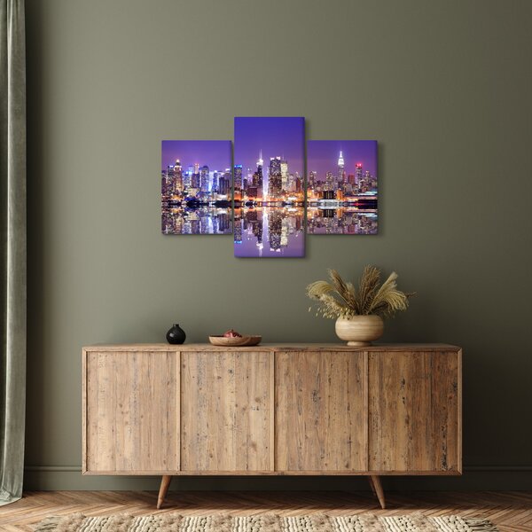 Manhattan képe (90x60 cm)