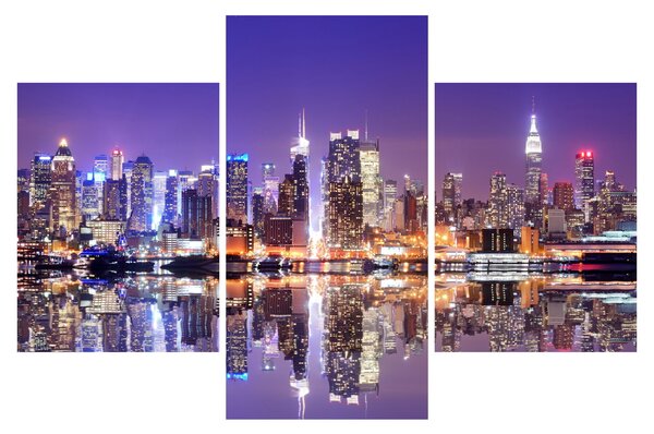 Manhattan képe (90x60 cm)