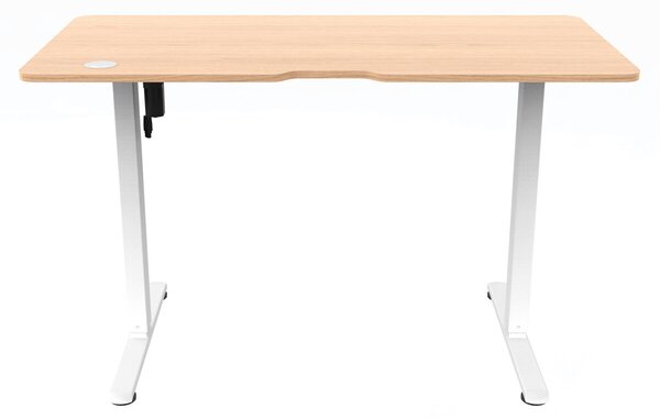Ergonomický stůl s plynulou regulací výšky 120x60cm, melamin, dub, LT-H2210 OAK