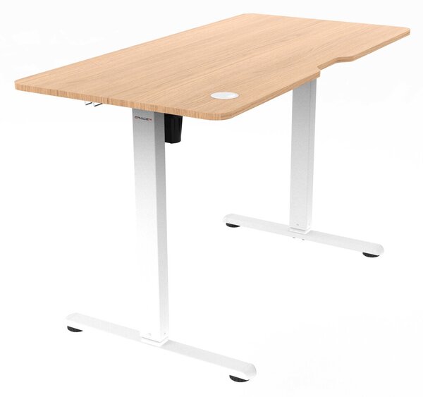 Ergonomický stůl s plynulou regulací výšky 120x60cm, melamin, dub, LT-H2210 OAK