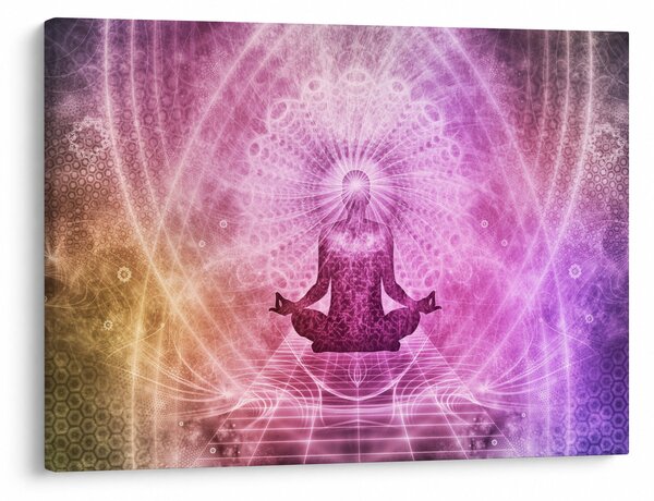 Kép - Meditációs aura (70x50 cm)