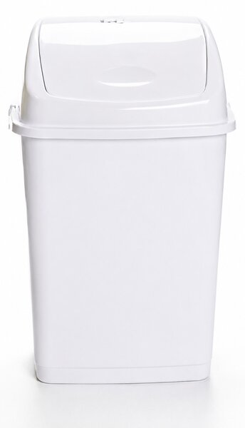 DÜNYA Billenős szemetes 10 L 36x18,5x23 cm műanyag fehér