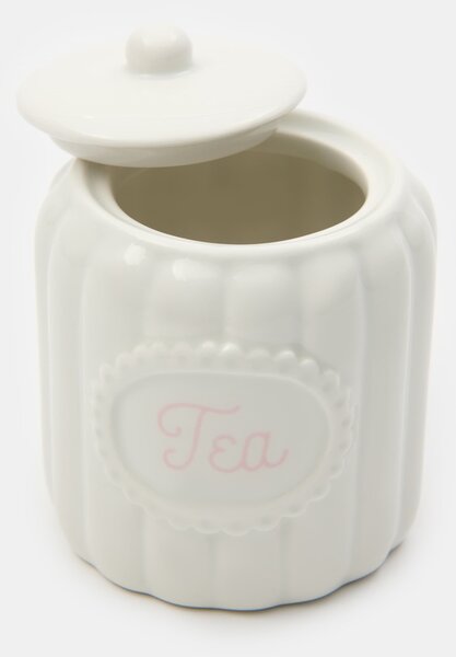 Sinsay - Recipient ceramic pentru ceai cu capac - fehér