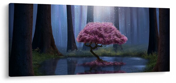 Kép - Varázslatos éjszaka (120x50 cm)
