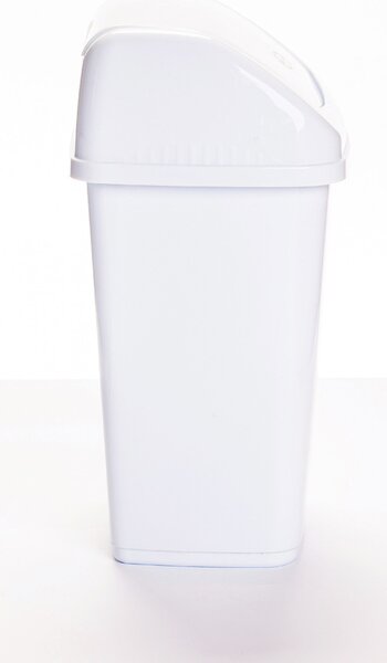 Billenős szemetes 10 L Fehér 38x18,5x24 cm