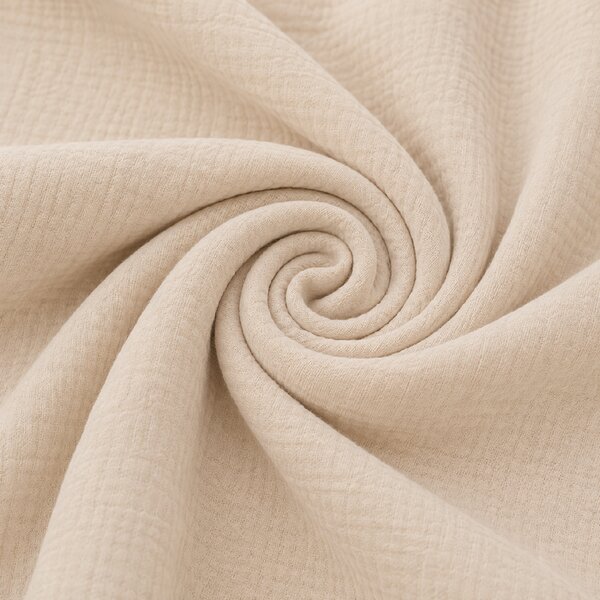 Muszlin ágynemű Beige Ágynemű mérete: 140x200 cm, A csomag tartalma: Készletcsomagolás