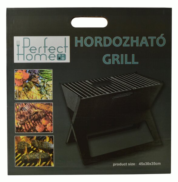 Hordozható grillező 44x33 cm
