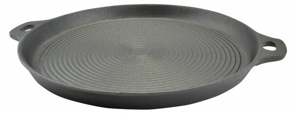 Öntöttvas kerek grill (33 cm-es méret)