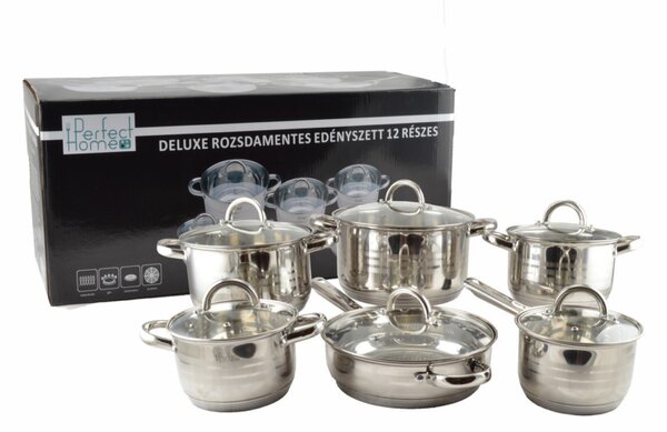 12 részes Perfect Home Deluxe edényszett