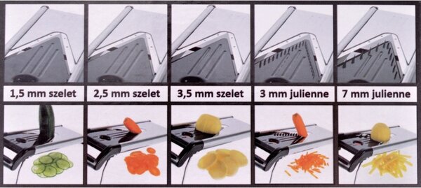 Perfect Home Mandoline V szeletelő szett