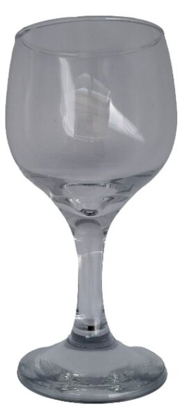 3 darabos talpas boros pohár szett üveg Cheerful (210 ml-es)