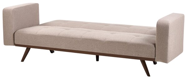 Kanapéágy 3 személyes HJULBY Világosbarna