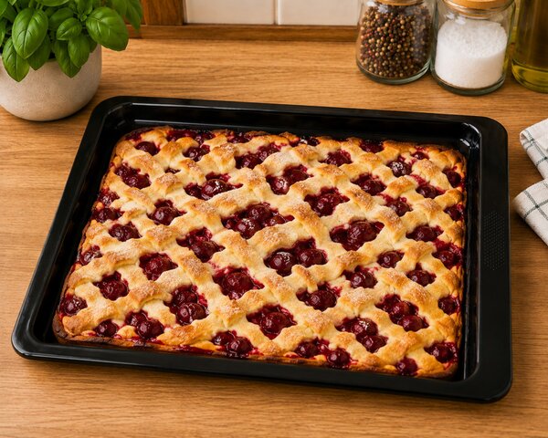 PYREX MAGIC Tepsi 35x26 cm fekete