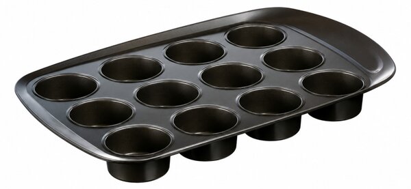 PYREX ASIMETRIA bevonatos muffin sütőforma 12 lyukú 35x25,5 cm