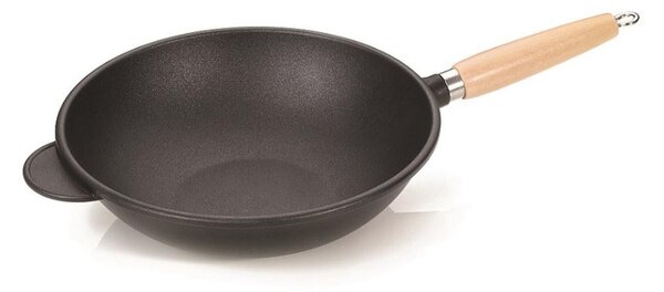 Antik Ars GRAND CHEF teflon öntvény wok 28cm /fanyél