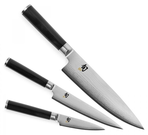 KAI Shun Classic 3 darabos kés készlet (DM-0700 + DM-0701 + DM-0706) (DMS-300)