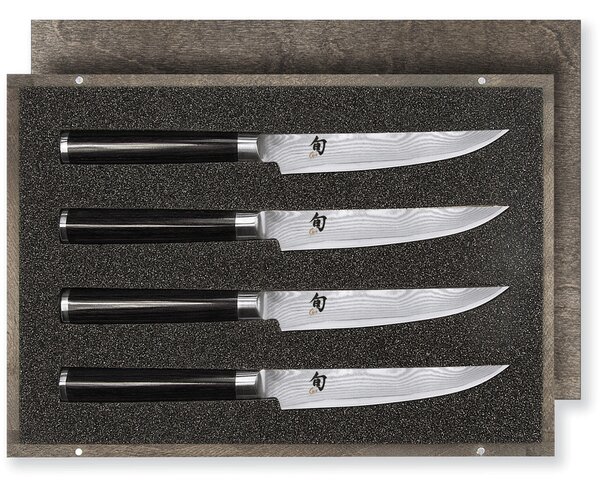 KAI Shun Classic 4 darabos steak kés készlet (4 x DM-0711) (DMS-400)