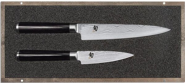 KAI Shun Classic 2 darabos kés készlet (DM-0700 + DM-0701) (DMS-210)